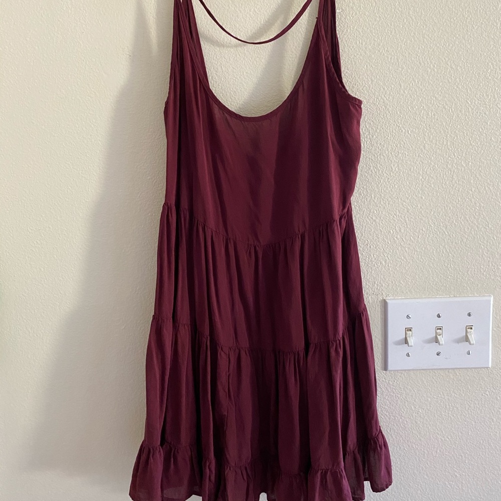 Thin strapped dress